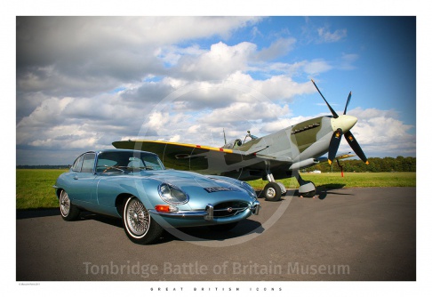 great-british-icons-jaguar-etype-spitfire-malcolm-pettit 1336205719