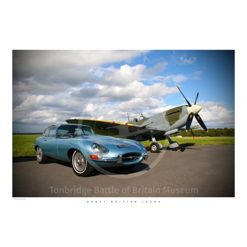 great-british-icons-jaguar-etype-spitfire-malcolm-pettit 1336205719